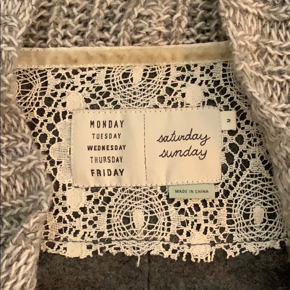 Anthropology Sweater / Jacket Size Med - Picture 2 of 5